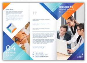 tri fold brochure design